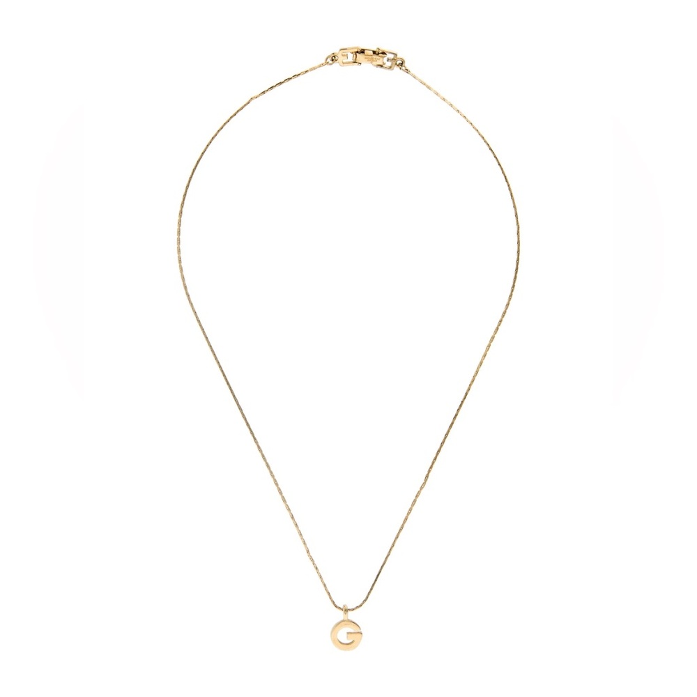 Vintage GIVENCHY ‘G’ Pendant necklace